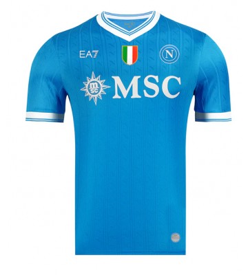 SSC Napoli Rasmus Hojlund #19 Hjemmebanetrøje 2025-26 Kortærmet